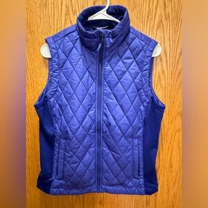 Marmot Quilted Blue Vest